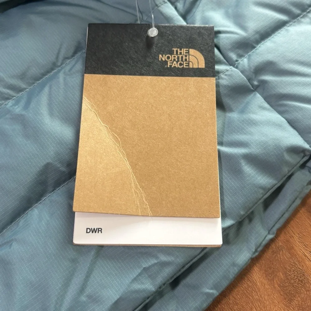 NWT The North Face Jacket Mens 2XL Blue 550 Minoqua Down Puffer Full Zip Outdoor